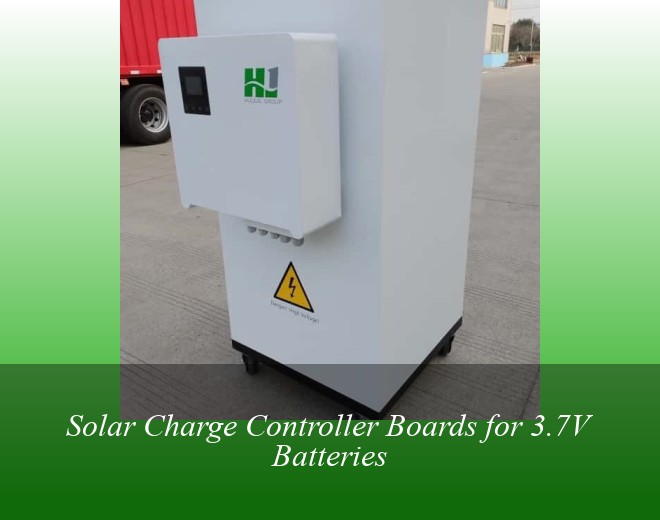 Solar Charge Controller Boards for 3.7V Batteries